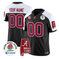 Custom Alabama Crimson Tide Jersey 2026 Rose Bowl Patch Stitched