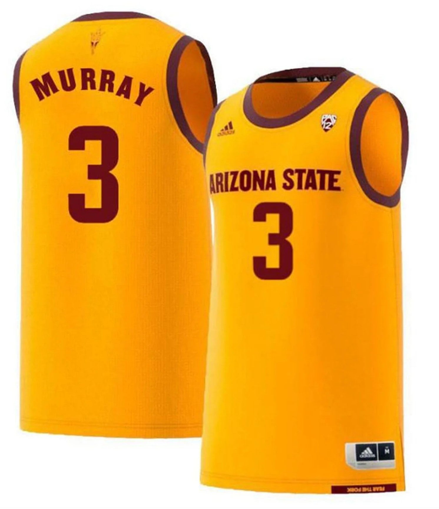 Chance Murray Jersey #3 Arizona State Sun Devils College Basketball