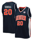 Carter Sobera Jersey Auburn Tigers College Basketball #20