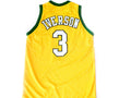 Chancey Billups Jersey #3 Iverson Bethel College Basketball Gold