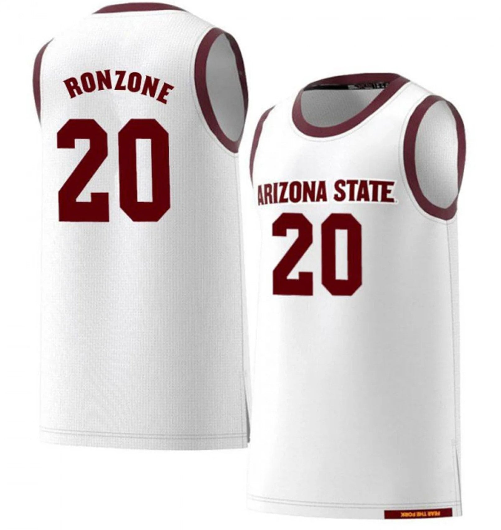 Cade Ronzone Jersey #20 Arizona State Sun Devils College Basketball