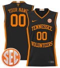 Custom Tennessee Vols Jersey Name, Number 2024 Lightweight Basketball Black