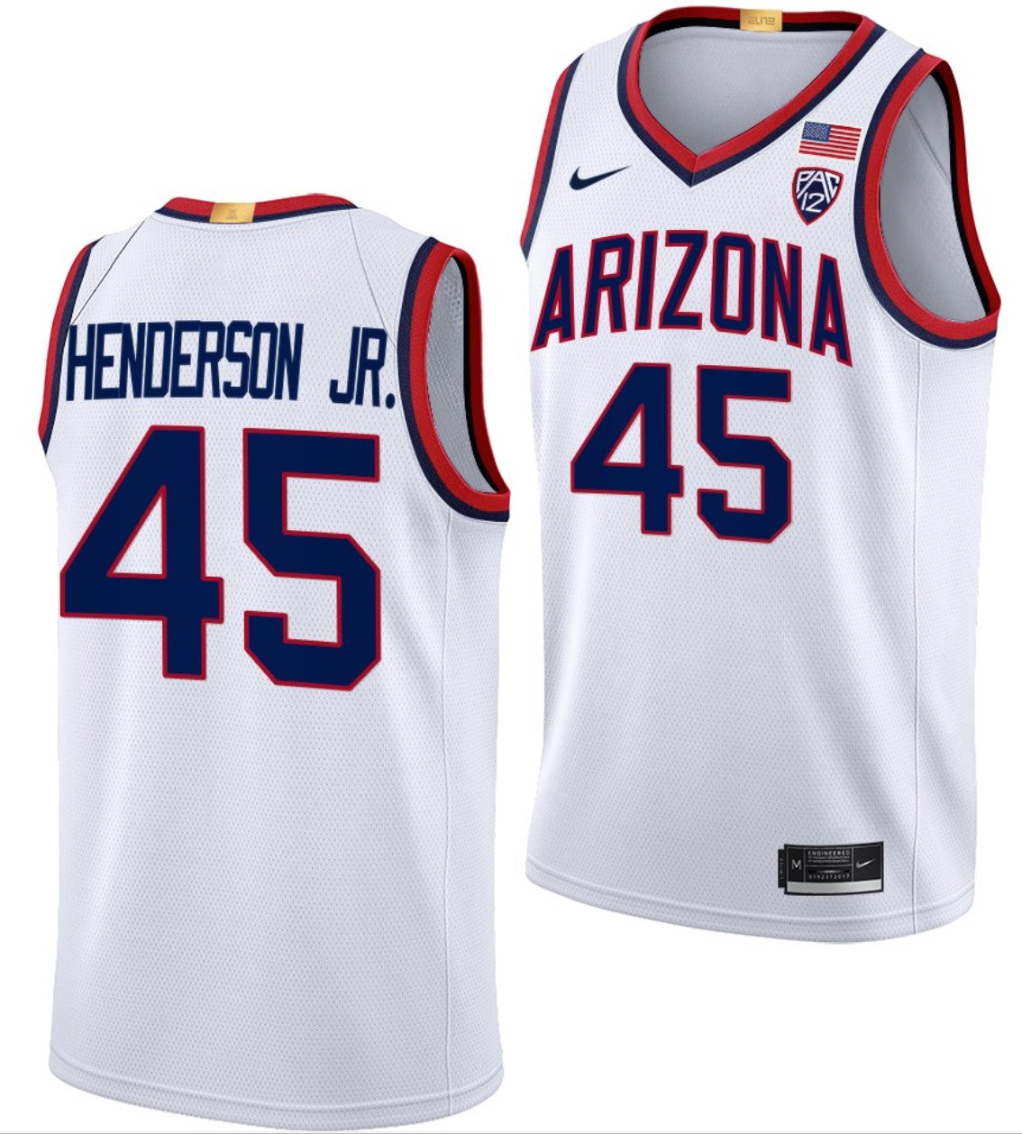 Cedric Henderson Jr Jersey Arizona Wildcats College Basketball Limited #45
