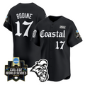 Caden Bodine Jersey #17 Coastal Carolina 2025 World Series Gothic Edition