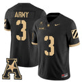 Cale Hellums Jersey #3 Army Black Knights 2025 Vapor Stitched