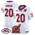 Caleb Woodson Jersey #20 Virginia Tech Hokies Coach Frank Beamer 2025