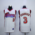 Calvin Cambridge #3 Basketball Jersey White