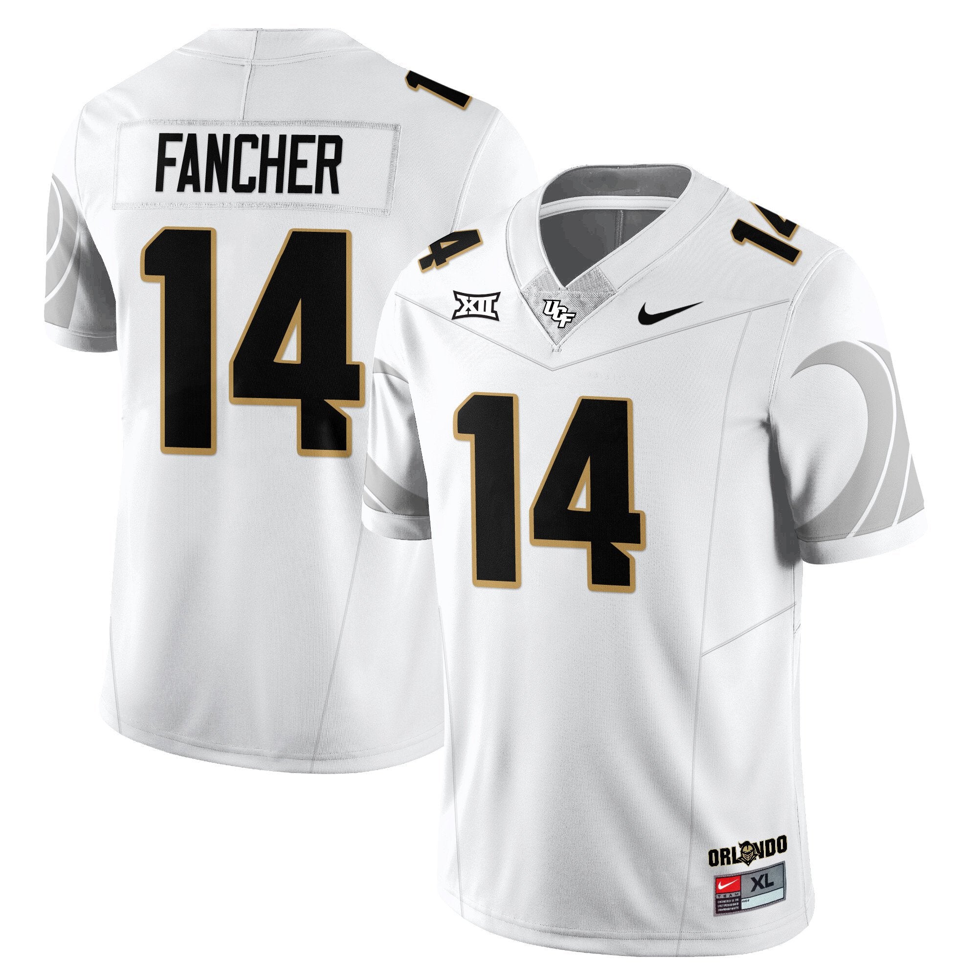 Cam Fancher Jersey #14 UCF Football 2025 Core Uniforms Stitched