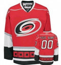 Carolina Hurricanes  Customized Red Jersey Stitched