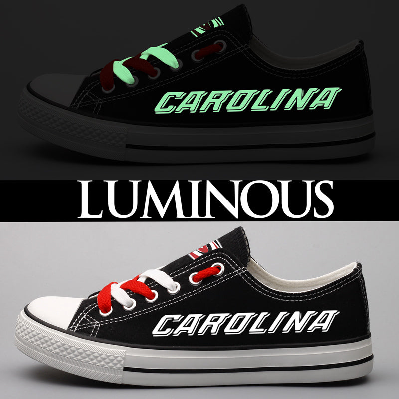 Carolina Hurricanes Low Top Canvas Sport Sneakers Shoes For Men Women Fans