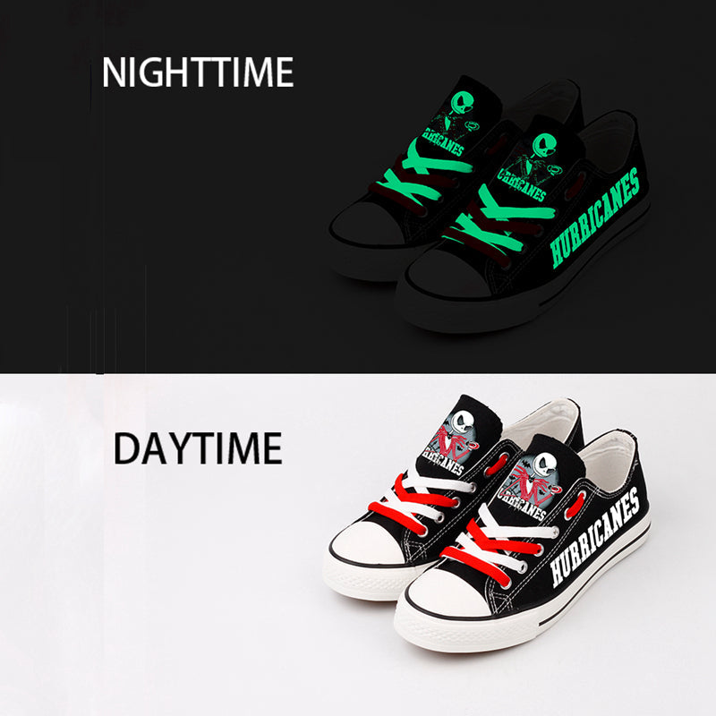 Carolina Hurricanes Low Top Canvas Sport Sneakers Shoes For Men Women Fans