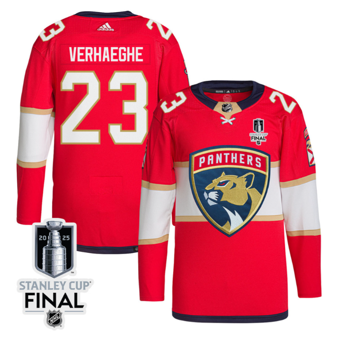 Carter Verhaeghe 23 Florida Panthers 2025 Breakaway Player Men Jersey