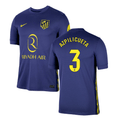 César Azpilicueta 3 Atlético de Madrid 2025-26 Away Match Jersey – Navy