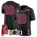Champions Jersey #18 Alabama 2021 CFP Championship Alabama Map