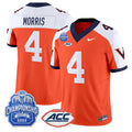 Chandler Morris Jersey #4 Virginia 1995 Throwbacks 2025 ACC Championship