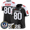Charlie Becker Jersey #80 Hoosiers United States 250th Patch V2 Stitched