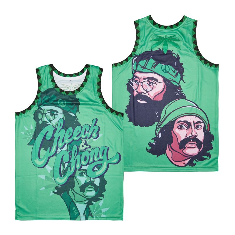 Cheech And Chong Broccoli City Movie Basketball Jersey