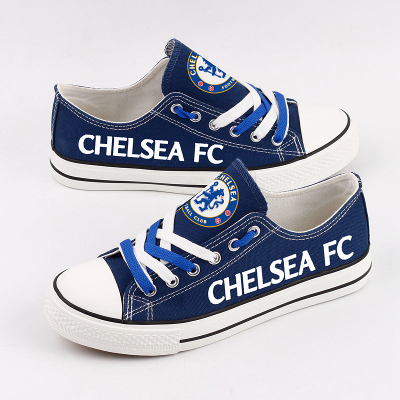 Chelsea Low Top Canvas Sport Sneakers Shoes For Men Women Fans