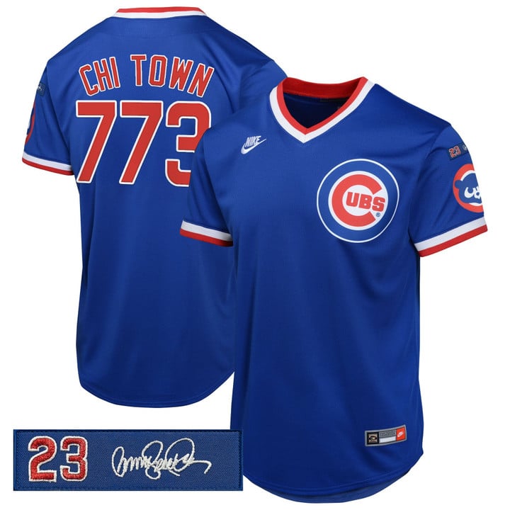 Chi Town Jersey #773 Chicago Cubs Ryne Sandberg Tribute Patch