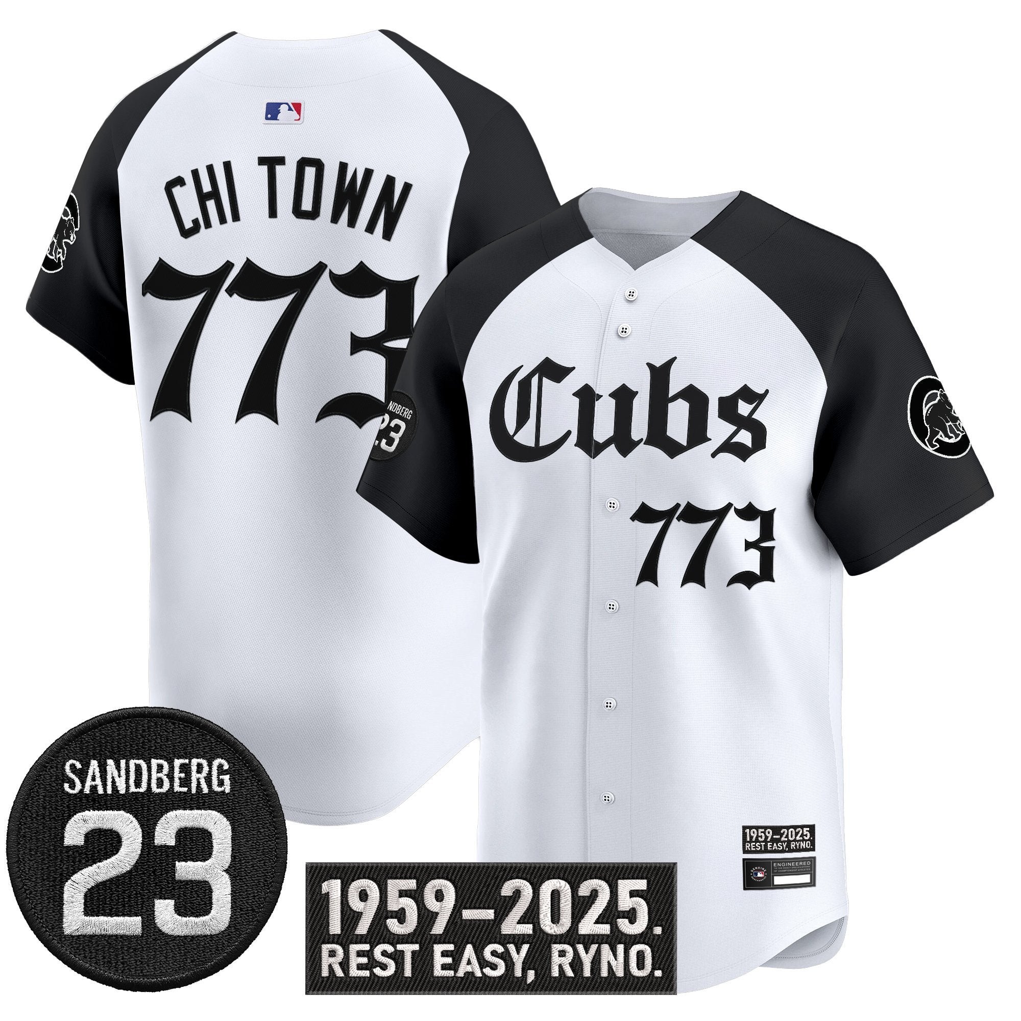 Chi Town Jersey #773 Chicago Cubs Ryne Sandberg Tribute Stitched