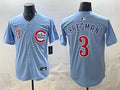 Chicago Cubs #3 Alex Bregman Blue 2024 25 2nd Alternate Limited Stitched