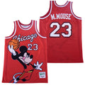 Chicago #23 M.mouse Basketball Jersey Red