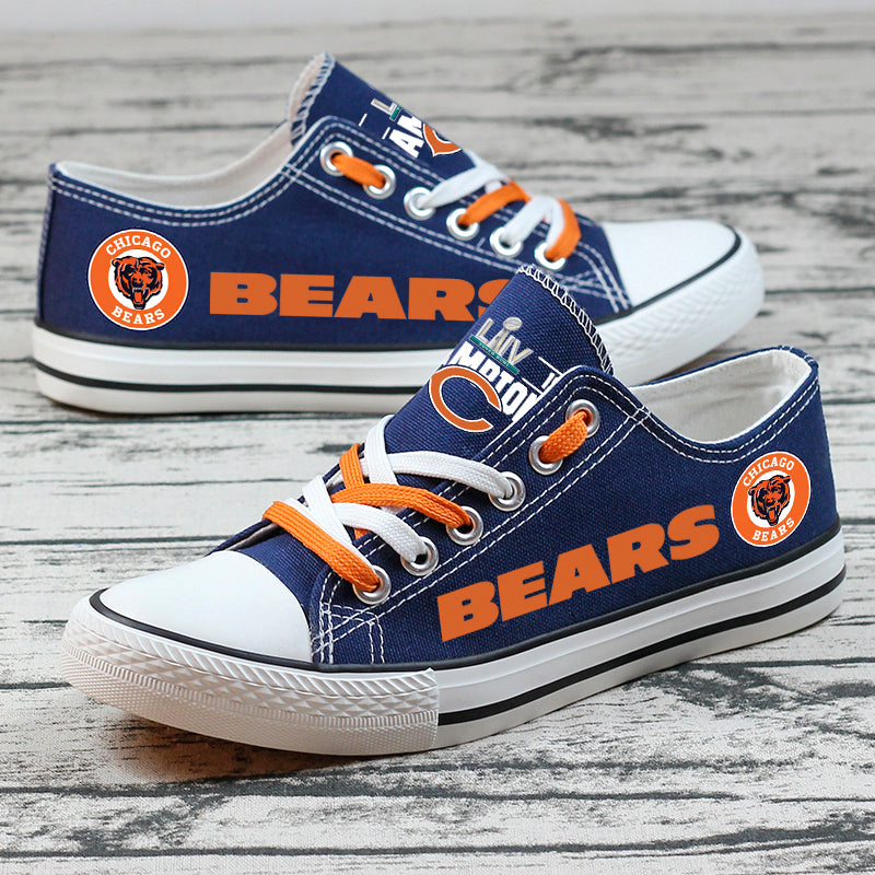 Chicago Bears Sport Sneakers Shoes For Men Women Fans