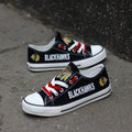 Chicago Blackhawks Low Top Canvas Sport Sneakers Shoes For Men Women Fans