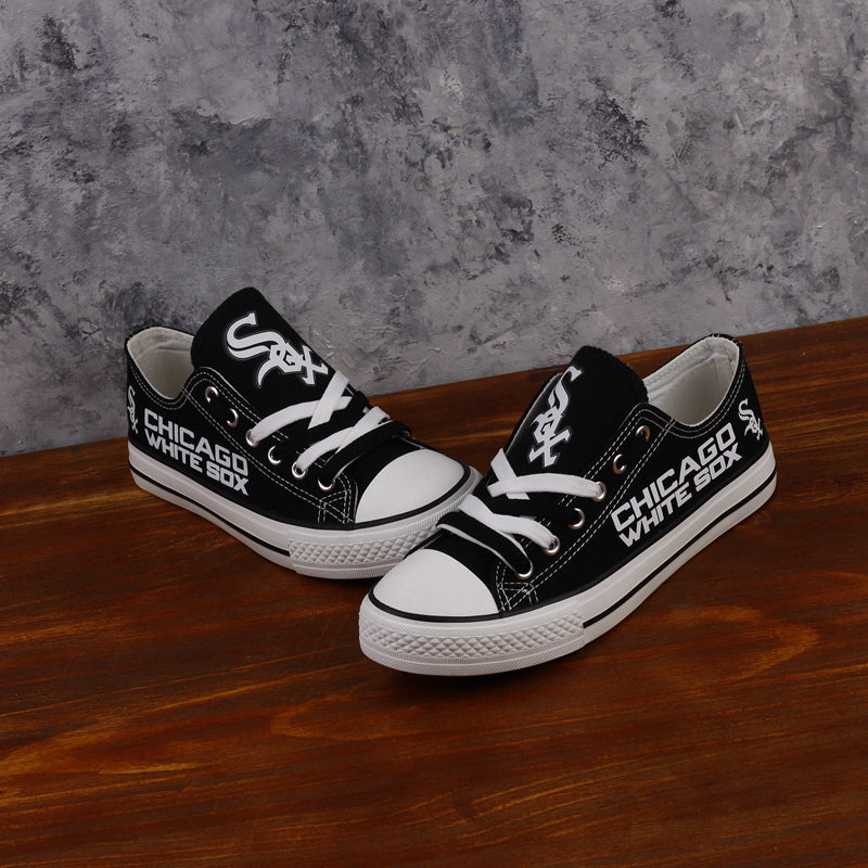 Chicago Cubs Limited Print Low Top Canvas Shoes Sport Sneakers For Men Women Fans