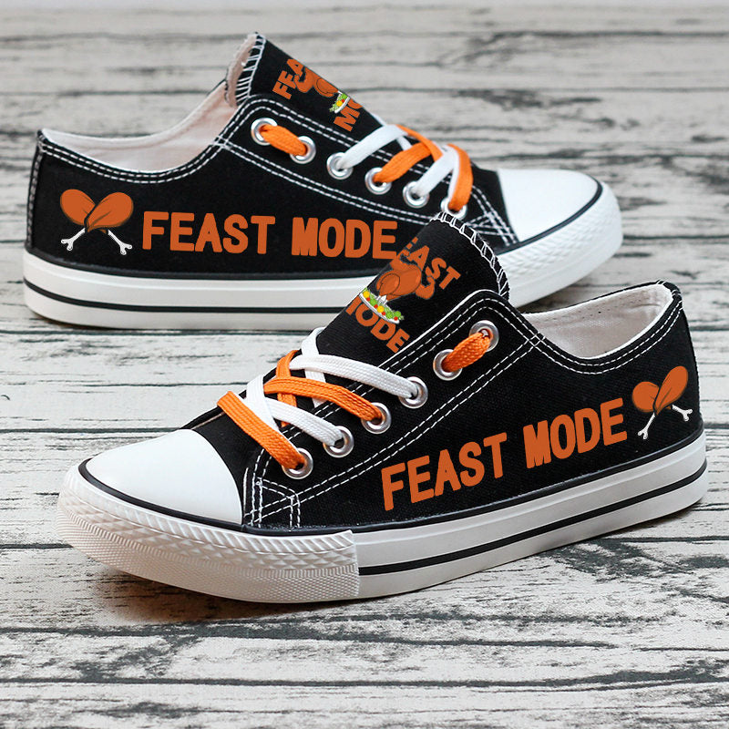 Chicken Canvas Sneakers Shoes For Men Women Fans