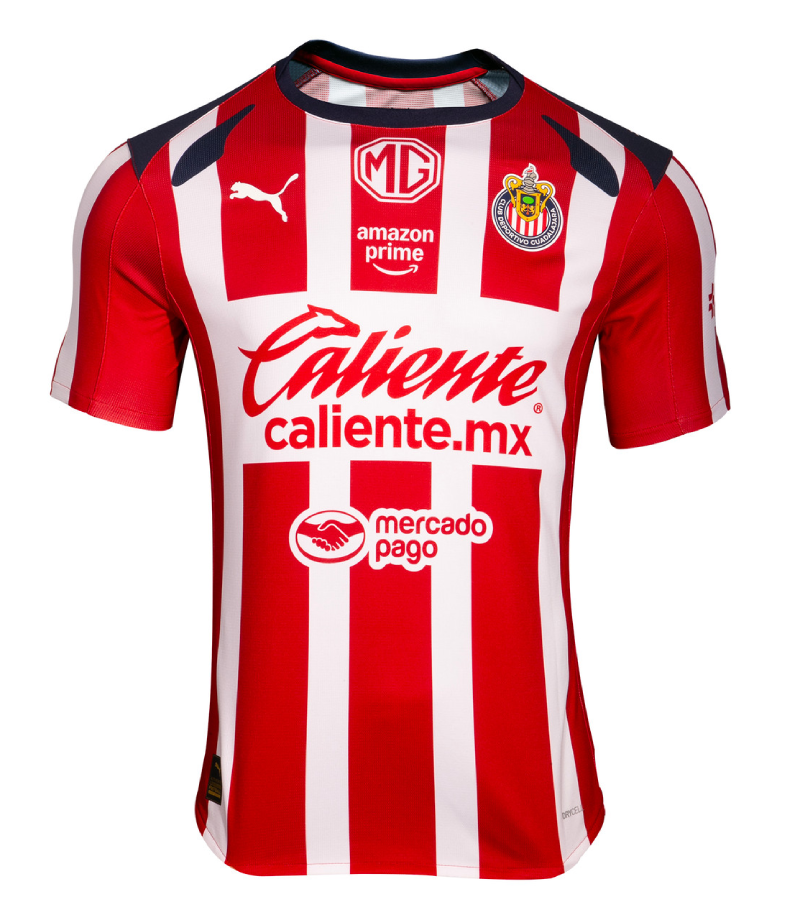 Chivas 2025-26 L. OLIVAS 18 Home Jersey – Red