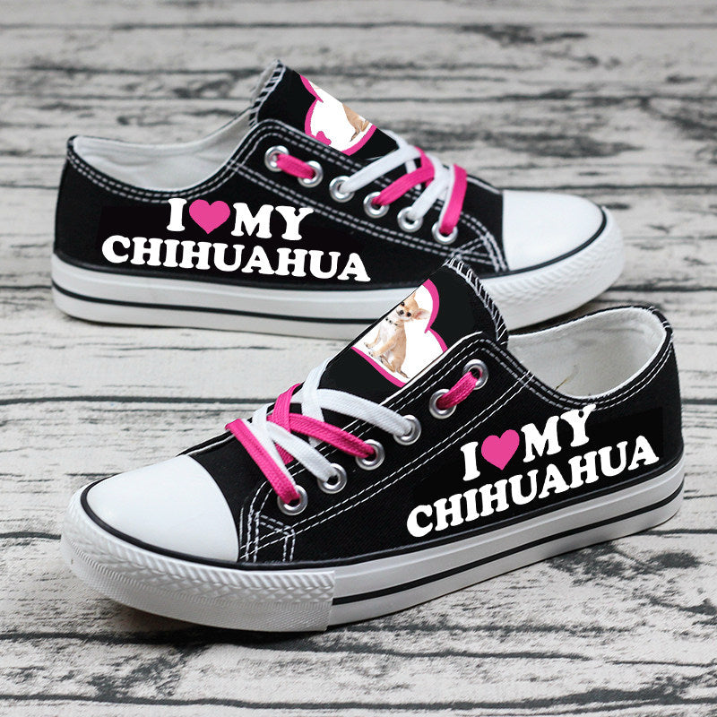 Chiwawa Canvas Sneakers Shoes For Men Women Fans