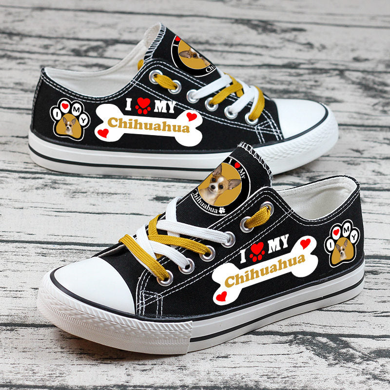 Chiwawa Canvas Sneakers Shoes For Men Women Fans