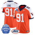 Chris Long Jersey #91 Virginia 1995 Throwbacks 2025 ACC Championship