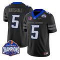 Chris Marshall Jersey #5 Boise State Broncos 2025 Mountain West Champions
