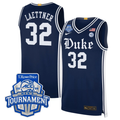 Christian Laettner Jersey #32 Duke Blue Devils 2026 ACC Tournament Stitched