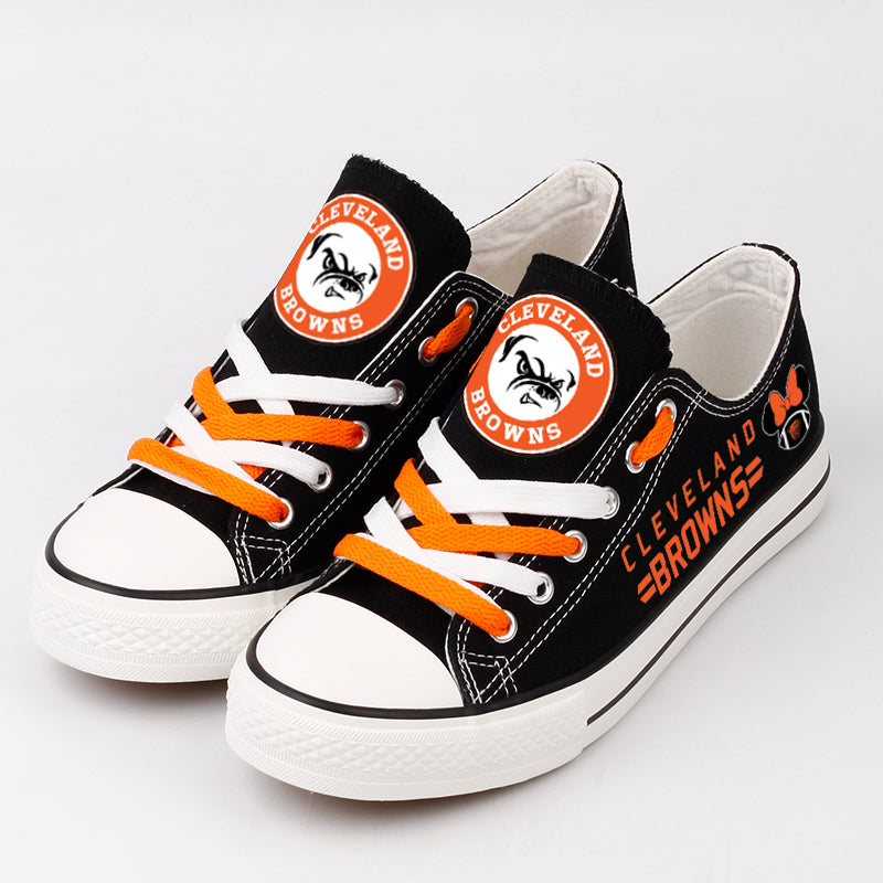 Cincinnati Bengals Low Top Canvas Sport Sneakers Shoes For Men Women Fans