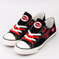 Cincinnati Reds Limited Print Low Top Canvas Shoes Sport Sneakers For Men Women Fans