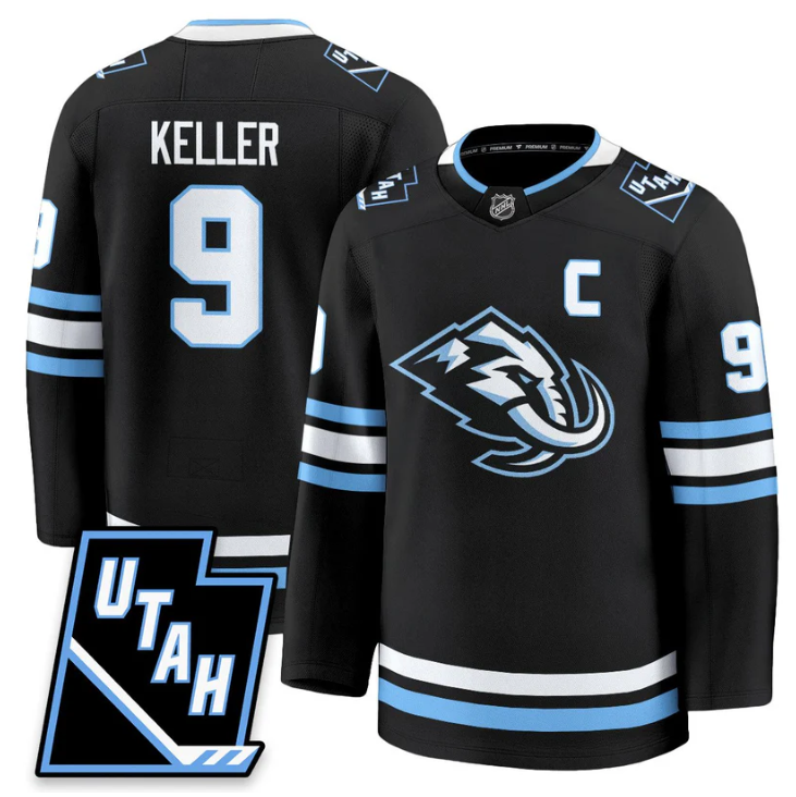Clayton Keller Jersey #9 Utah Hockey Mammoth 2025 Limited All Stitched