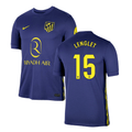Clément Lenglet 15 Atlético de Madrid 2025-26 Away Match Jersey – Navy