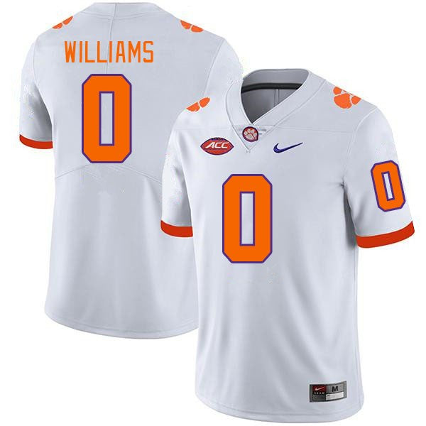 Clemson Tiger #0 Antonio Williams College Football Jersey Stitched