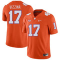 Clemson Tiger #17 Christopher Vizzina College Football Jersey Stitched