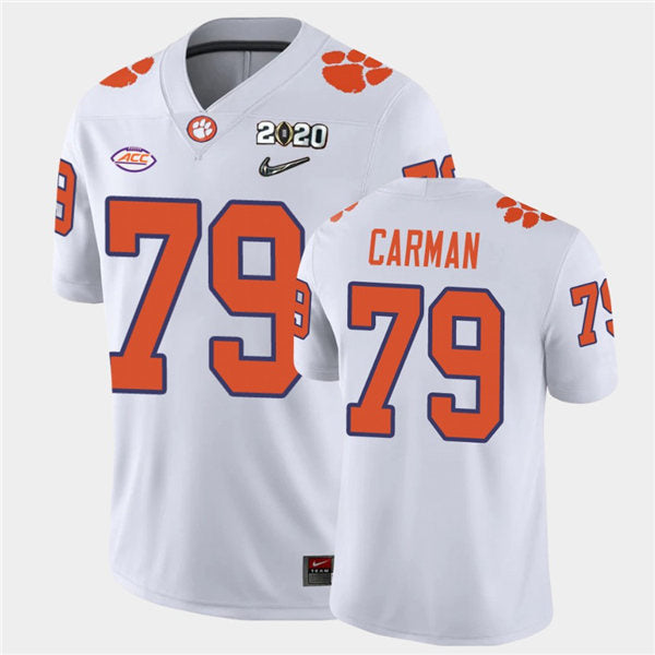 Clemson Tiger #79 Jackson Carman College Football Jersey Stitched