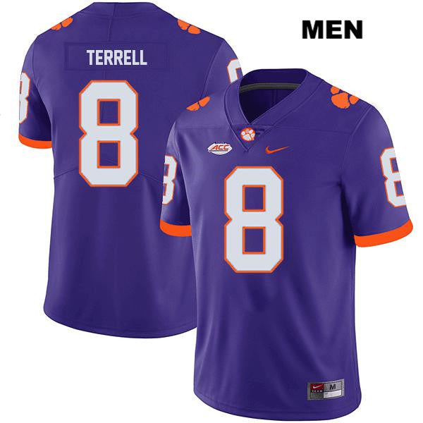 Clemson Tiger #8 A.J. Terrell College Football Jersey Stitched