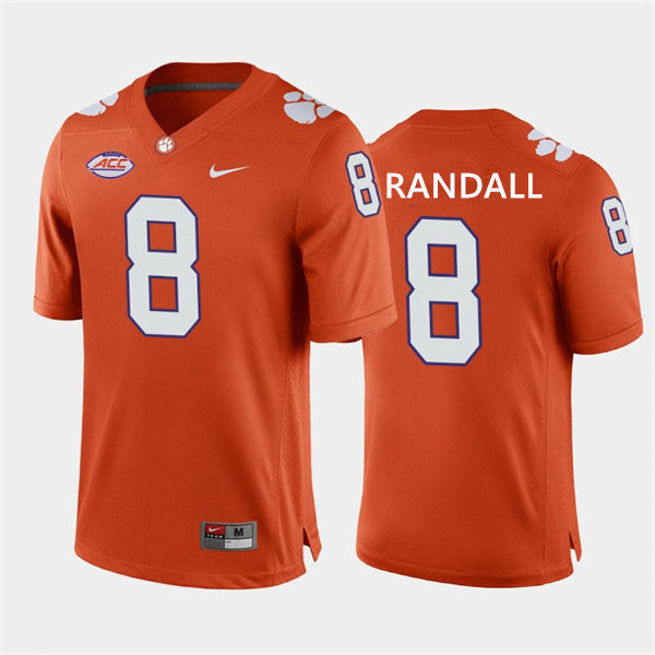 Clemson Tiger #8 Adam Randall College Football Jersey Stitched