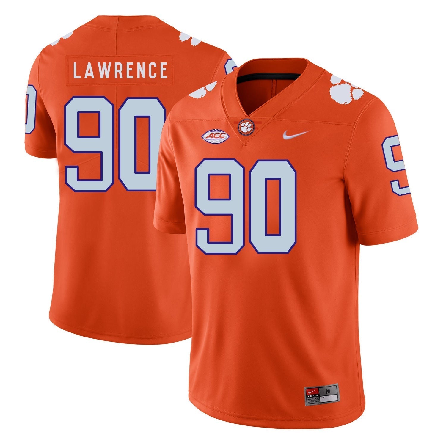 Clemson Tiger #90 Dexter Lawrence College Football Jersey Stitched