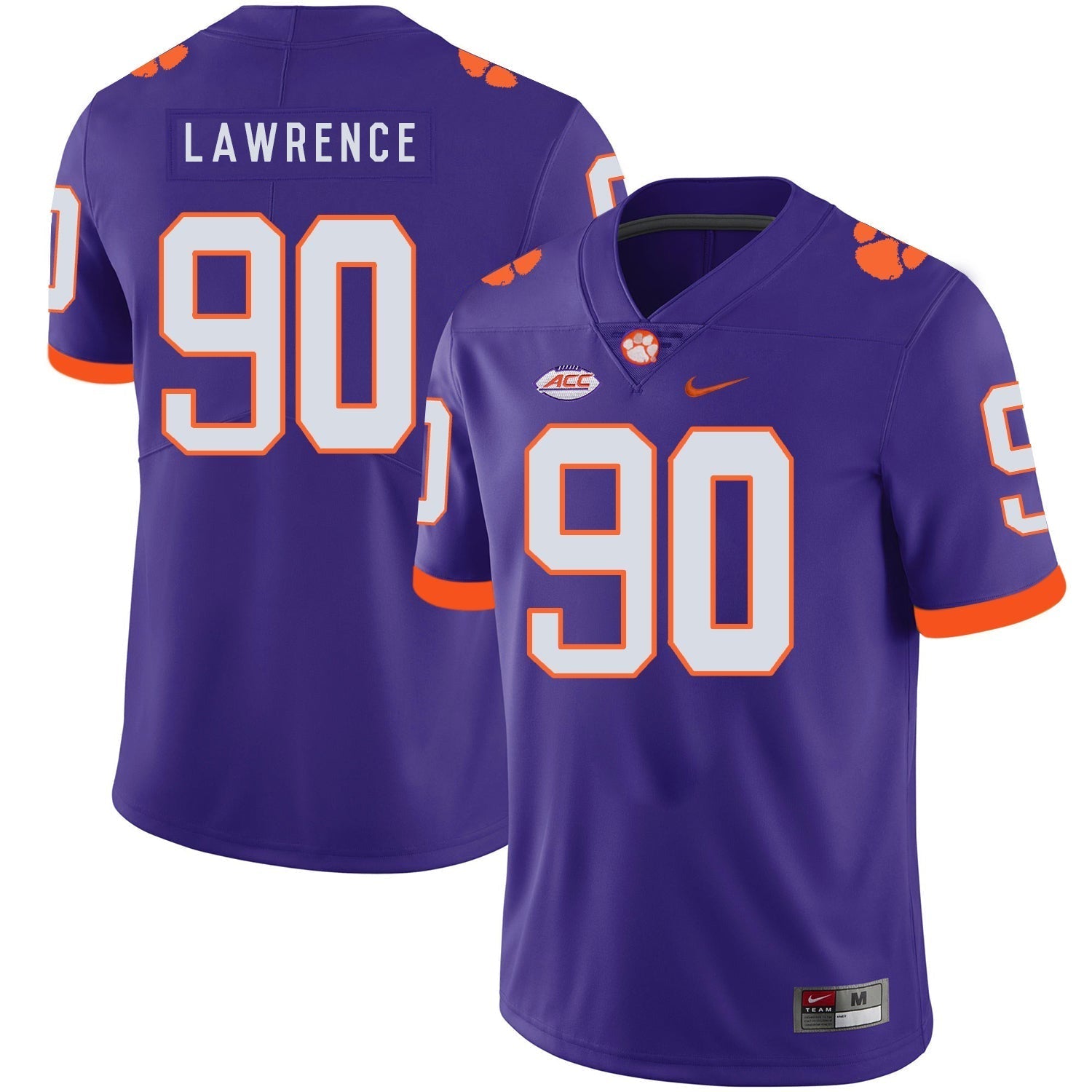 Clemson Tiger #90 Dexter Lawrence College Football Jersey Stitched