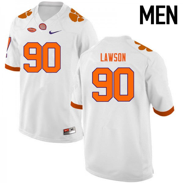 Clemson Tiger #90 Shaq Lawson College Football Jersey Stitched