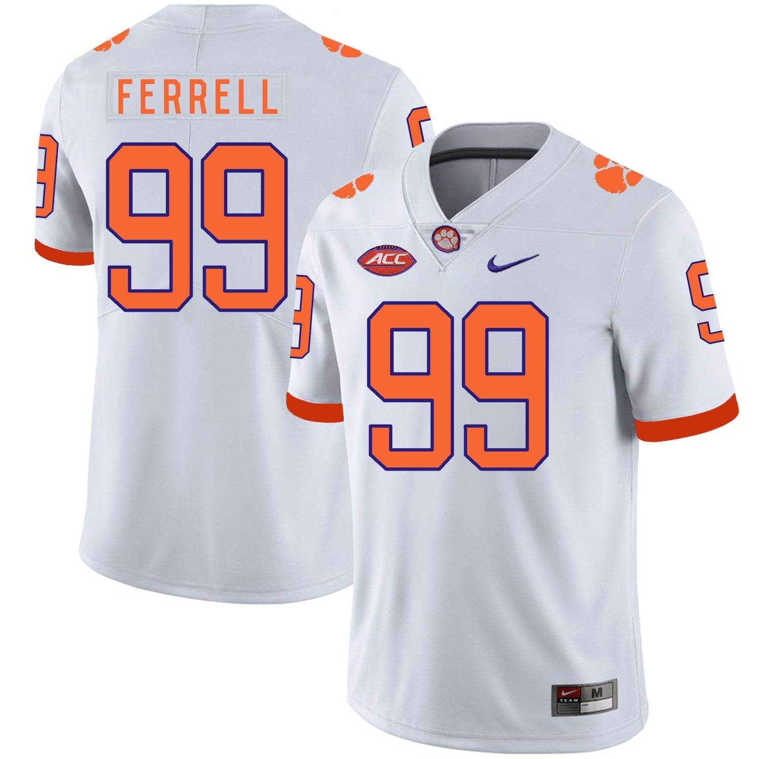 Clemson Tiger #99 Clelin Ferrell College Football Jersey Stitched