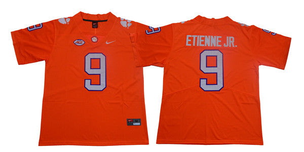 Clemson Tiger #9 Travis Etienne Jr. College Football Jersey  Stitched